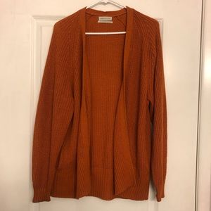 UO Burnt Orange Knitted Cardigan
